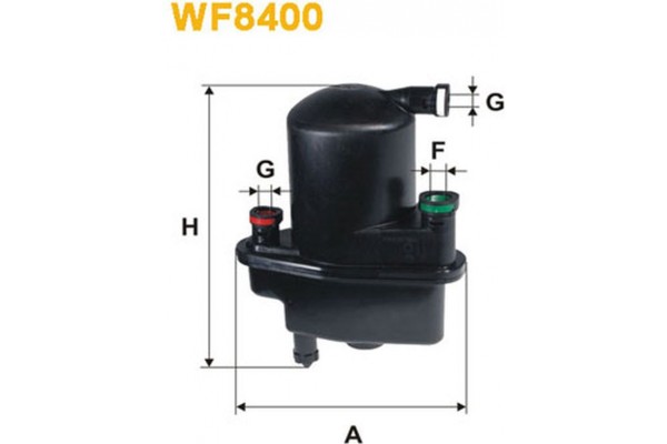 Wix Filters Φίλτρο Καυσίμου - WF8400 Wix Filters Φίλτρο Καυσίμου - WF8400