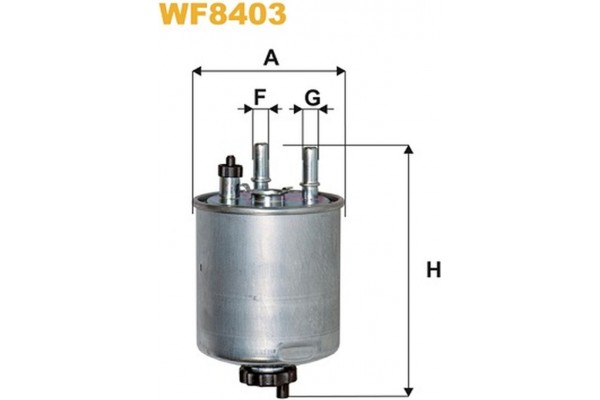 Wix Filters Φίλτρο Καυσίμου - WF8403 Wix Filters Φίλτρο Καυσίμου - WF8403