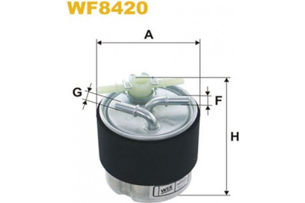 Wix Filters Φίλτρο Καυσίμου - WF8420