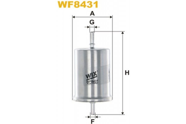 Wix Filters Φίλτρο Καυσίμου - WF8431 Wix Filters Φίλτρο Καυσίμου - WF8431