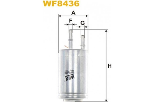 Wix Filters Φίλτρο Καυσίμου - WF8436