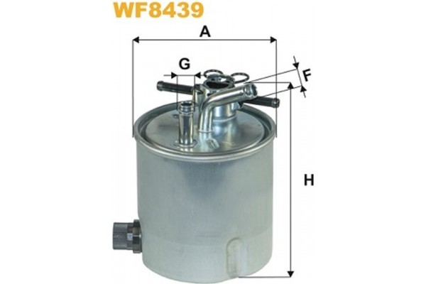 Wix Filters Φίλτρο Καυσίμου - WF8439