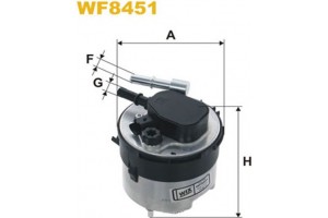 Wix Filters Φίλτρο Καυσίμου - WF8451
