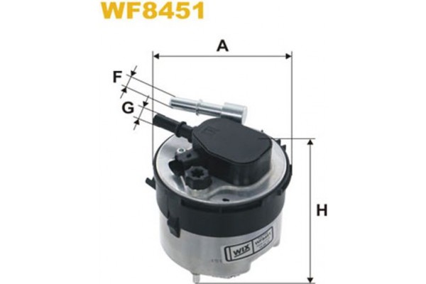 Wix Filters Φίλτρο Καυσίμου - WF8451