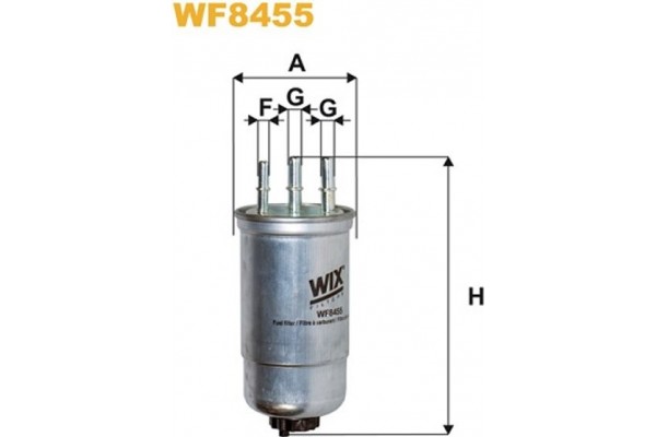 Wix Filters Φίλτρο Καυσίμου - WF8455