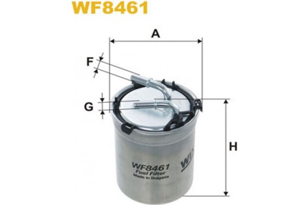 Wix Filters Φίλτρο Καυσίμου - WF8461