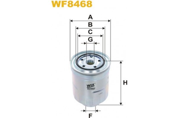 Wix Filters Φίλτρο Καυσίμου - WF8468