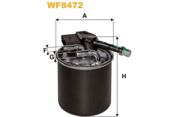 Wix Filters Φίλτρο Καυσίμου - WF8472 Wix Filters Φίλτρο Καυσίμου - WF8472