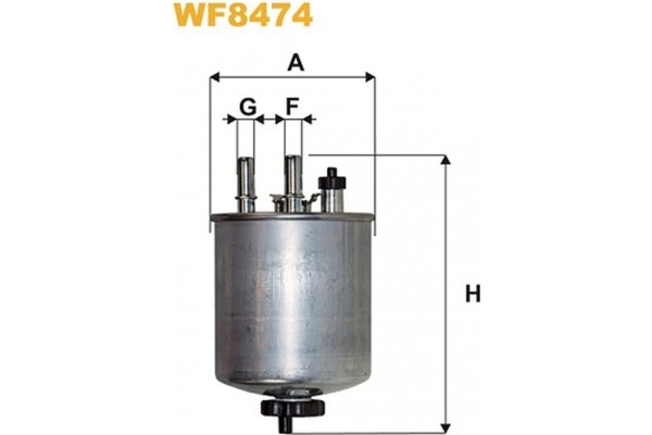Wix Filters Φίλτρο Καυσίμου - WF8474 Wix Filters Φίλτρο Καυσίμου - WF8474