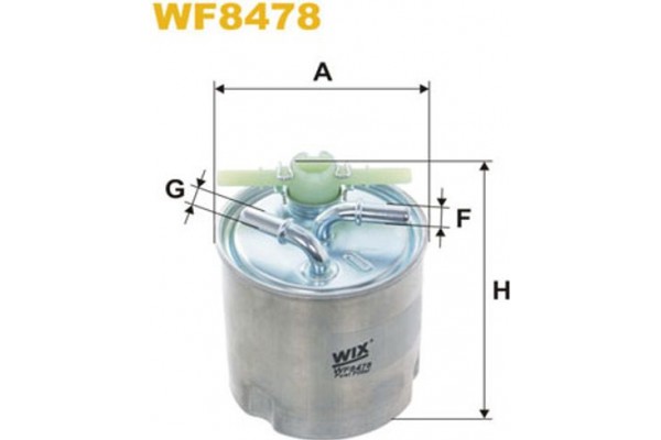 Wix Filters Φίλτρο Καυσίμου - WF8478