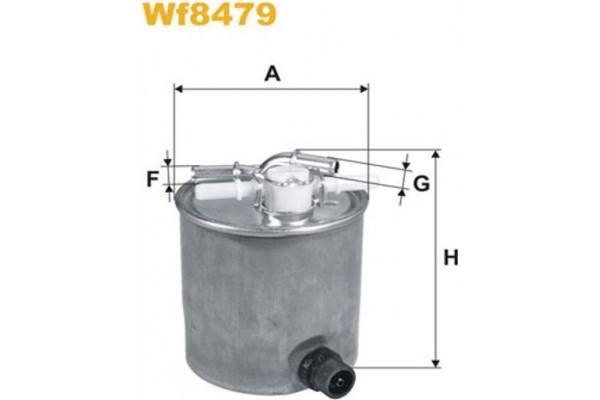 Wix Filters Φίλτρο Καυσίμου - WF8479