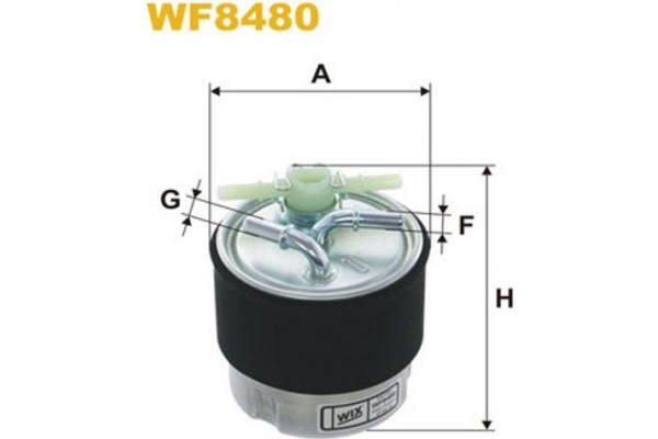 Wix Filters Φίλτρο Καυσίμου - WF8480