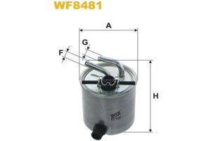 Wix Filters Φίλτρο Καυσίμου - WF8481