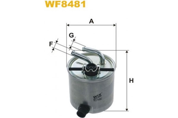 Wix Filters Φίλτρο Καυσίμου - WF8481