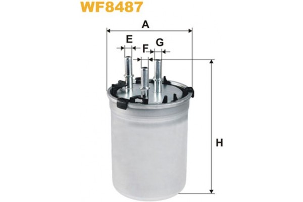 Wix Filters Φίλτρο Καυσίμου - WF8487