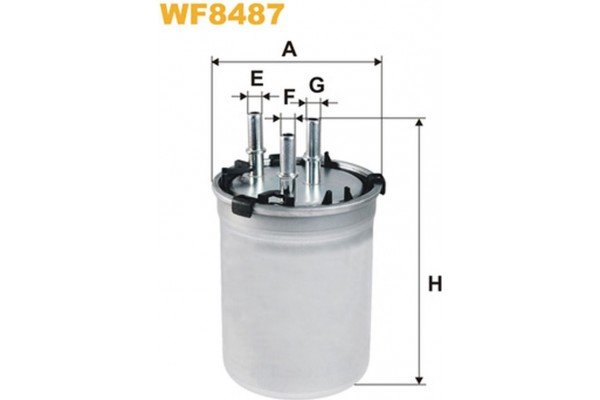 Wix Filters Φίλτρο Καυσίμου - WF8487 Wix Filters Φίλτρο Καυσίμου - WF8487