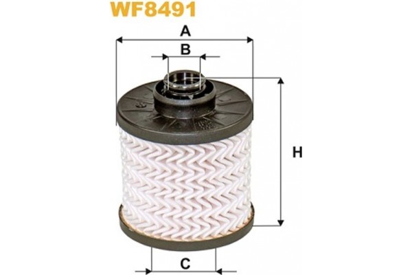 Wix Filters Φίλτρο Καυσίμου - WF8491