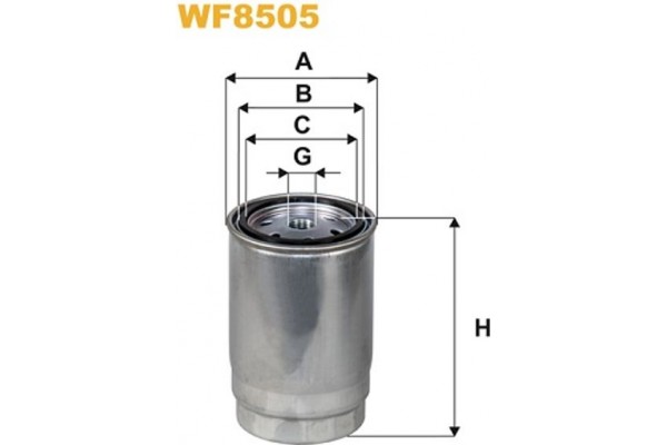 Wix Filters Φίλτρο Καυσίμου - WF8505