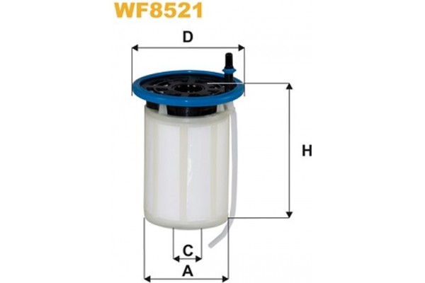 Wix Filters Φίλτρο Καυσίμου - WF8521