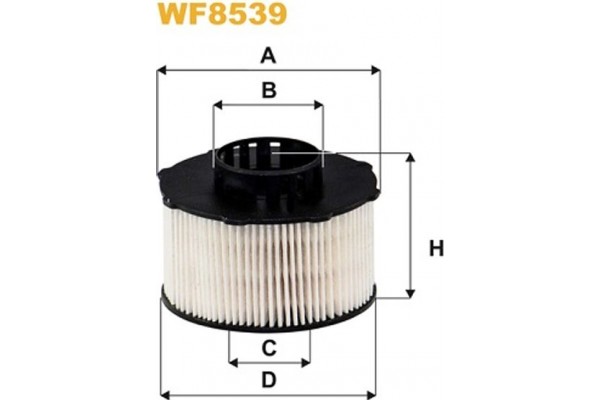 Wix Filters Φίλτρο Καυσίμου - WF8539