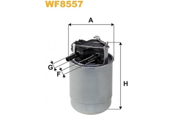 Wix Filters Φίλτρο Καυσίμου - WF8557 Wix Filters Φίλτρο Καυσίμου - WF8557