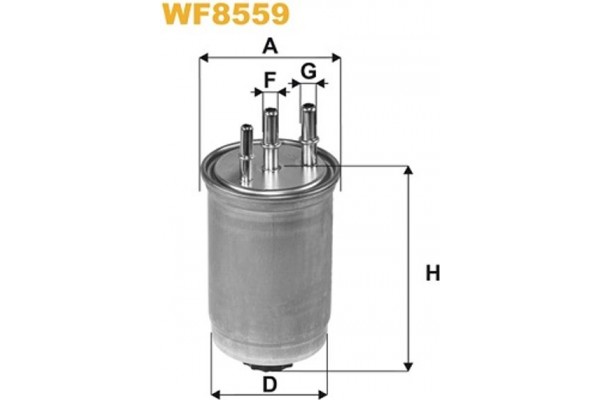 Wix Filters Φίλτρο Καυσίμου - WF8569