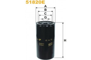 Wix Filters Φίλτρο Λαδιού - 51820E