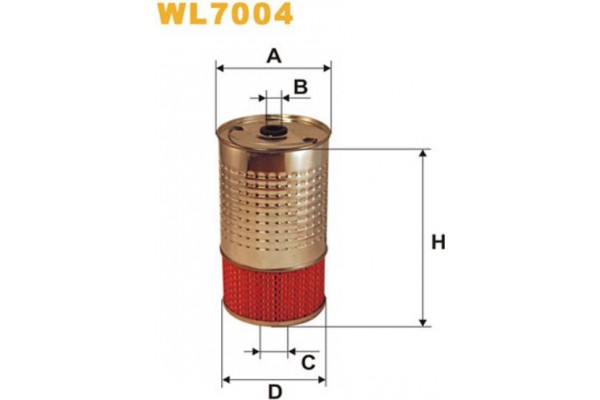 Wix Filters Φίλτρο Λαδιού - WL7004