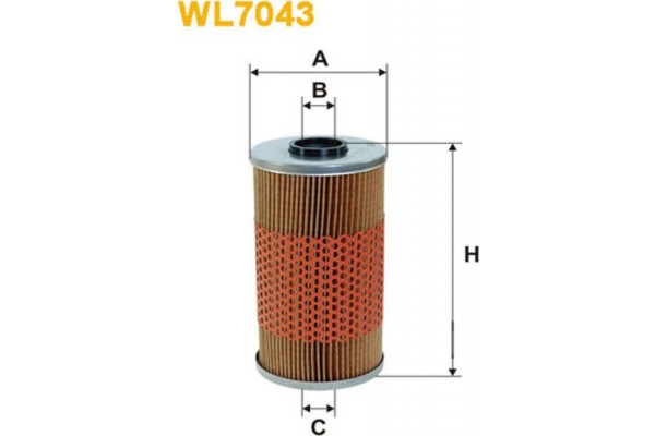 Wix Filters Φίλτρο Λαδιού - WL7043