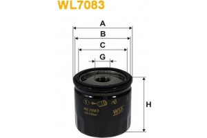 Wix Filters Φίλτρο Λαδιού - WL7083