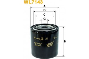 Wix Filters Φίλτρο Λαδιού - WL7143
