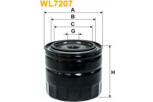 Wix Filters Φίλτρο Λαδιού - WL7207