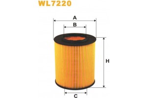 Wix Filters Φίλτρο Λαδιού - WL7220