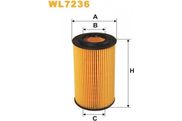 Wix Filters Φίλτρο Λαδιού - WL7236