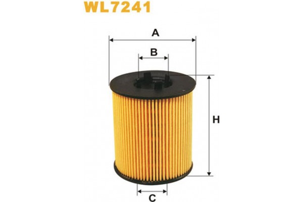 Wix Filters Φίλτρο Λαδιού - WL7241