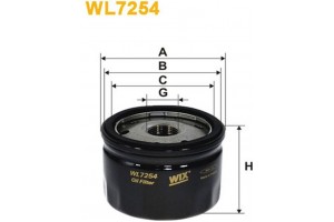 Wix Filters Φίλτρο Λαδιού - WL7254