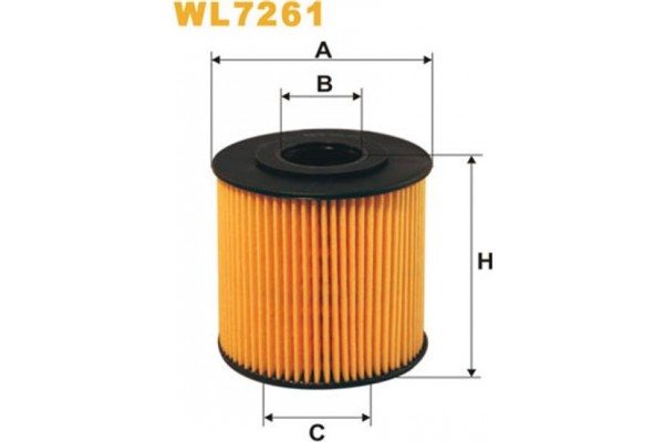 Wix Filters Φίλτρο Λαδιού - WL7261