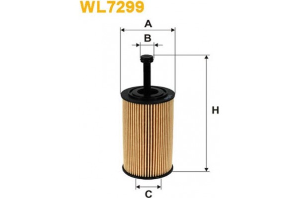 Wix Filters Φίλτρο Λαδιού - WL7299