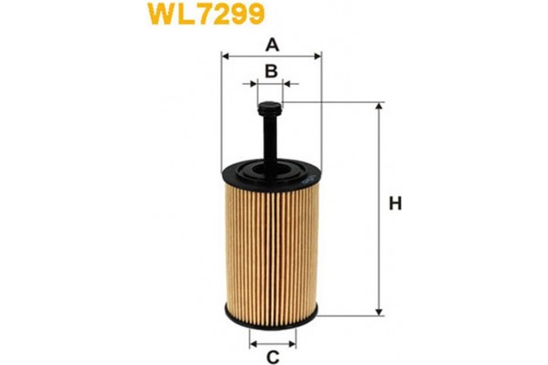 Wix Filters Φίλτρο Λαδιού - WL7299