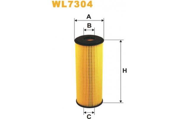 Wix Filters Φίλτρο Λαδιού - WL7304