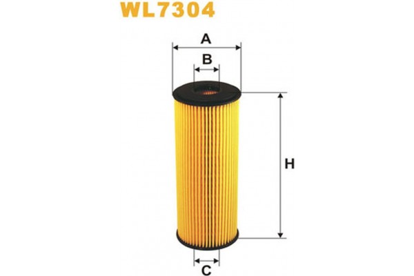 Wix Filters Φίλτρο Λαδιού - WL7304