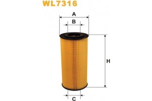Wix Filters Φίλτρο Λαδιού - WL7316