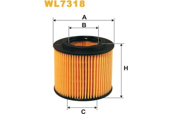 Wix Filters Φίλτρο Λαδιού - WL7318