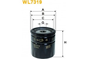 Wix Filters Φίλτρο Λαδιού - WL7319