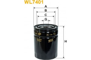 Wix Filters Φίλτρο Λαδιού - WL7401