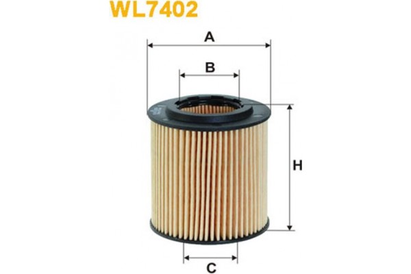 Wix Filters Φίλτρο Λαδιού - WL7402