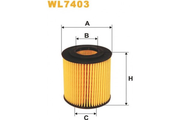 Wix Filters Φίλτρο Λαδιού - WL7403