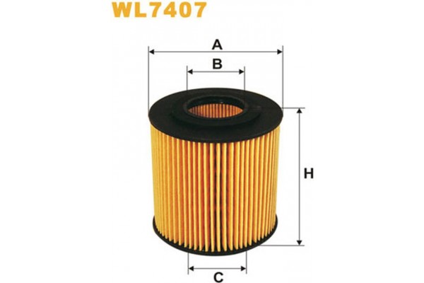 Wix Filters Φίλτρο Λαδιού - WL7407