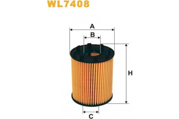 Wix Filters Φίλτρο Λαδιού - WL7408