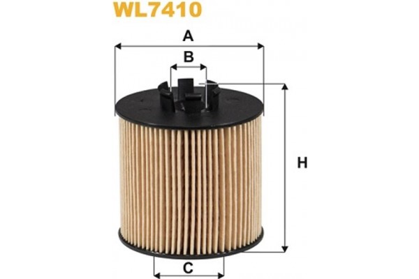 Wix Filters Φίλτρο Λαδιού - WL7410